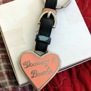Dooney & Bourke Leather Keychain/Charm